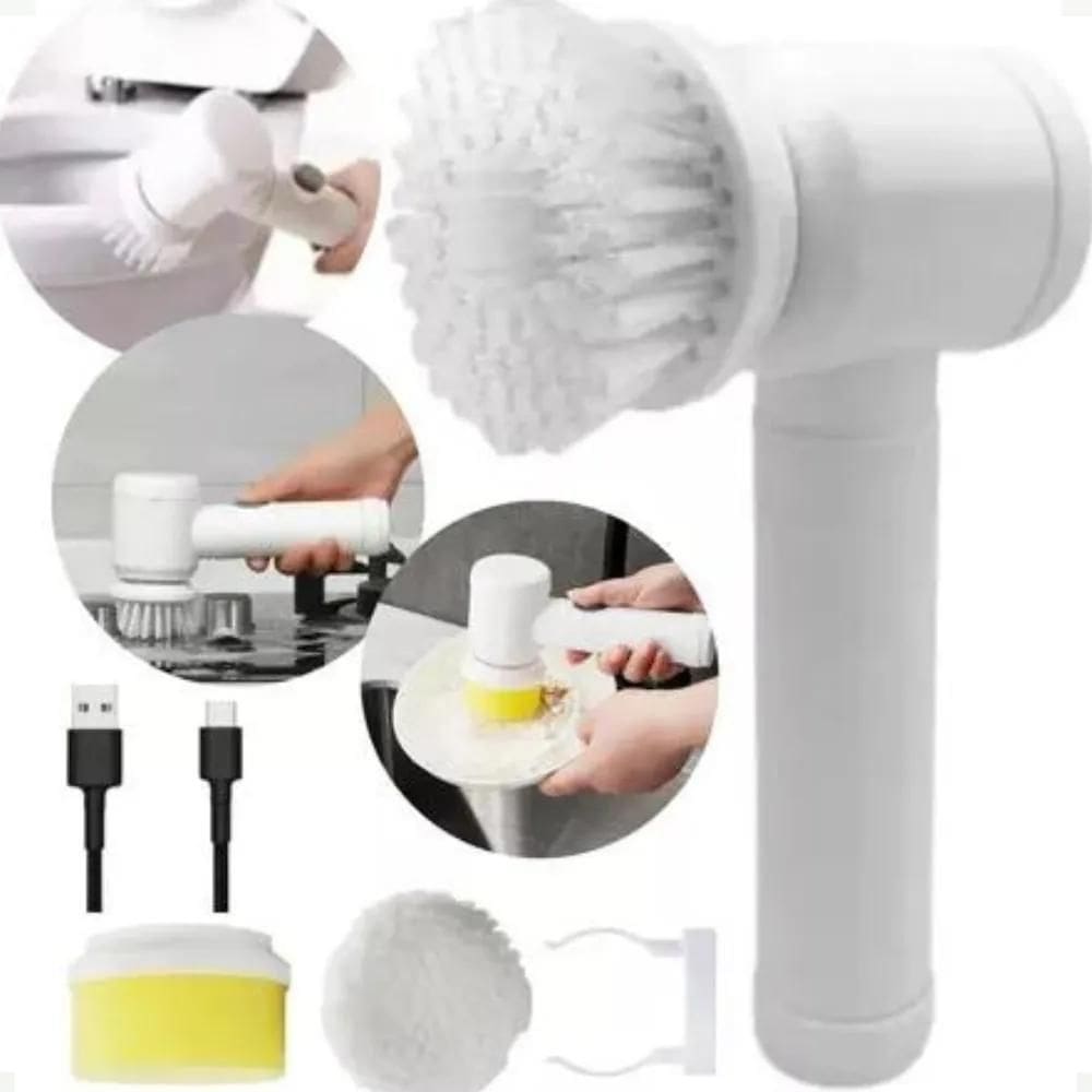 Escova De Limpeza Thevisionaries Esfregão Giratório Elétrico