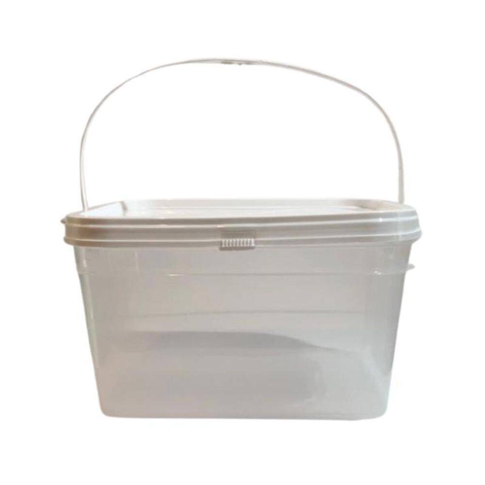 Balde Para Apicultores 2.4L Transparente-Kit 7 Pçs