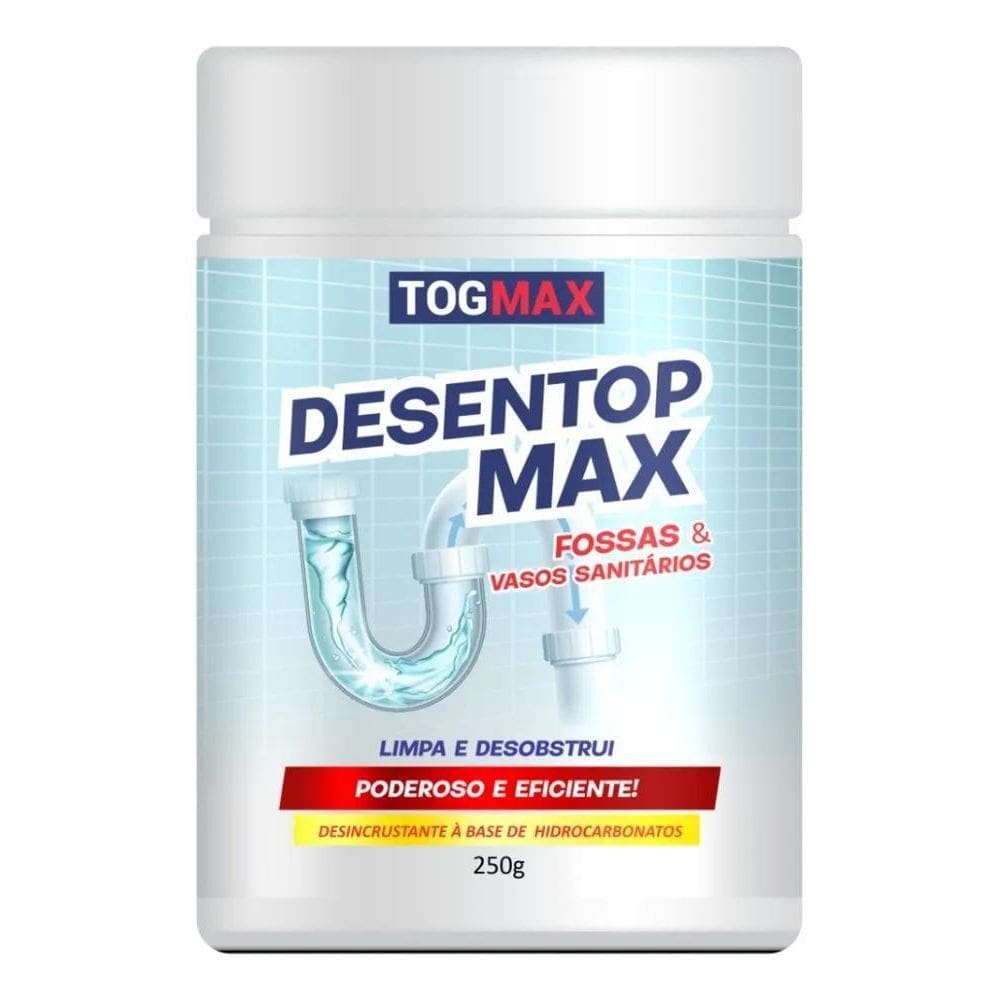 Desentop Vaso Sanitário Esgoto Pia Desentupidor 250Gr