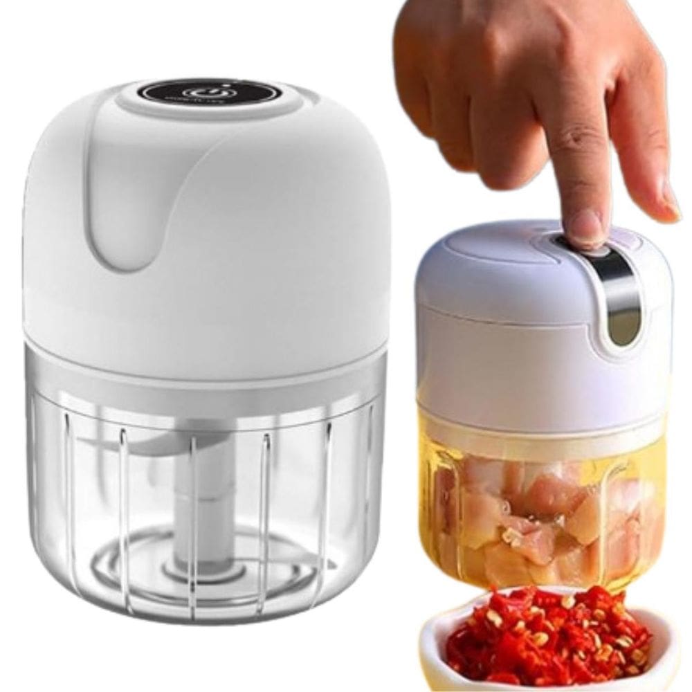 Triturador Elétrico Portátil Para Alimentos 250Ml