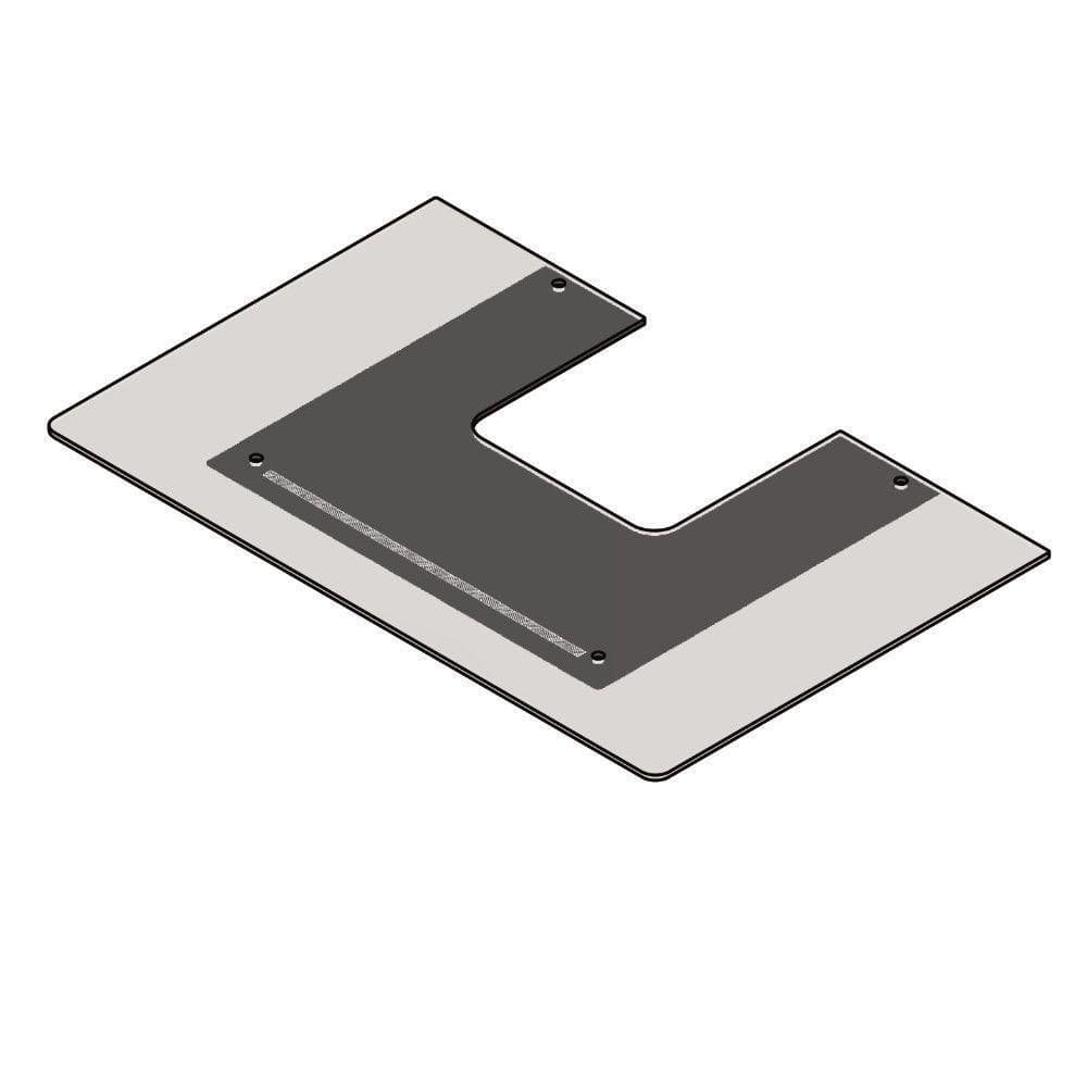 Vidro Reto Para Coifa De Parede 70 Cm