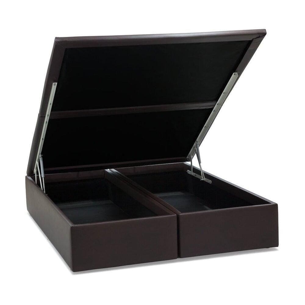 Base Baú Marrom Queen (158X198X39) - Ortobom