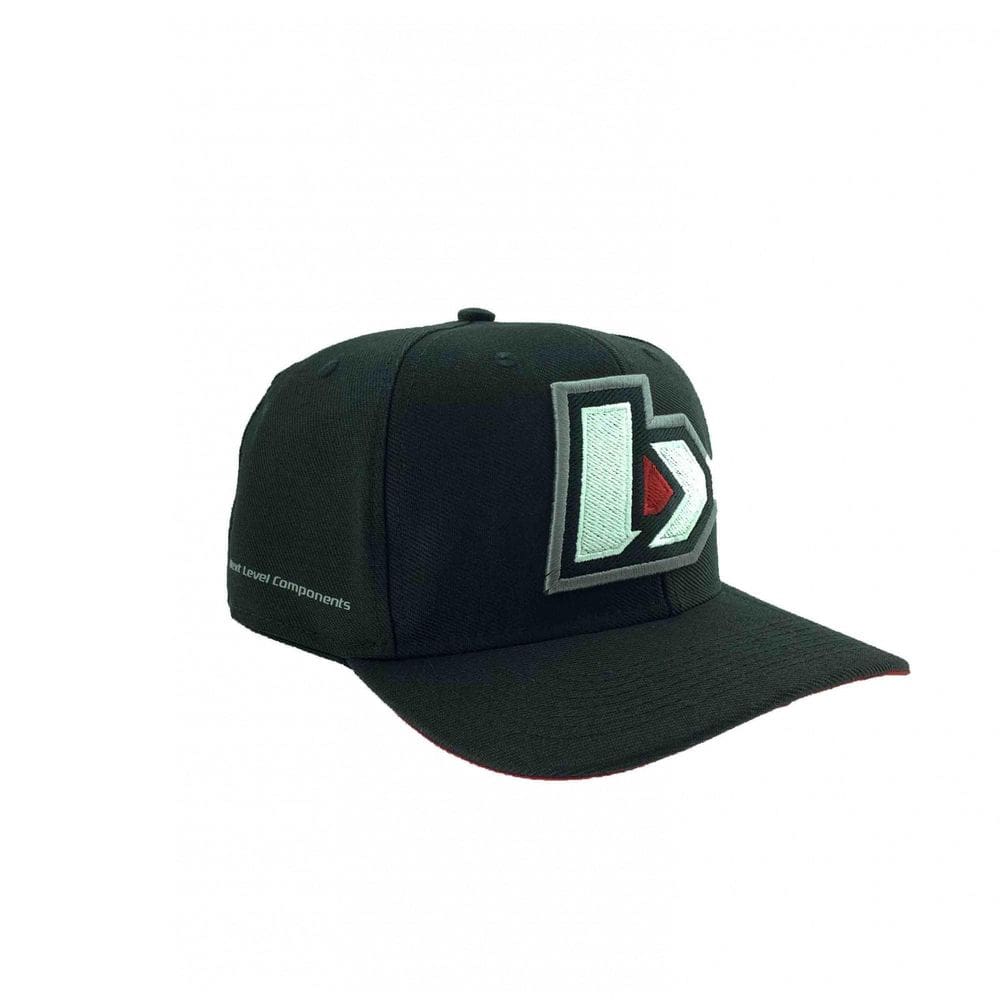 Boné Biker Aba Curva Preto