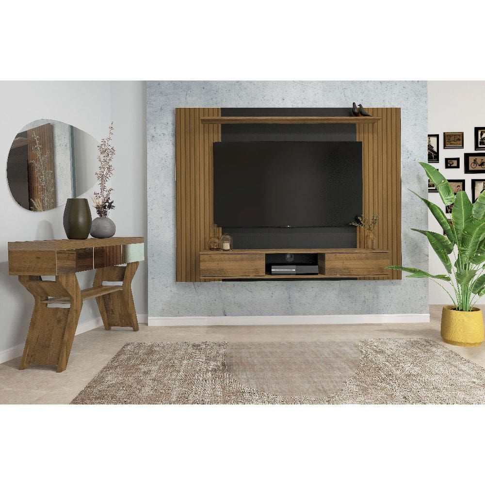 Conjunto Sala de Estar: Aparador Houston + Painel Nevada