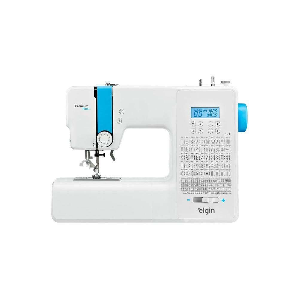 Máquina de Costura Eletrônica JX 11.000 - 200 Pontos 1300 Combinações Bivolt