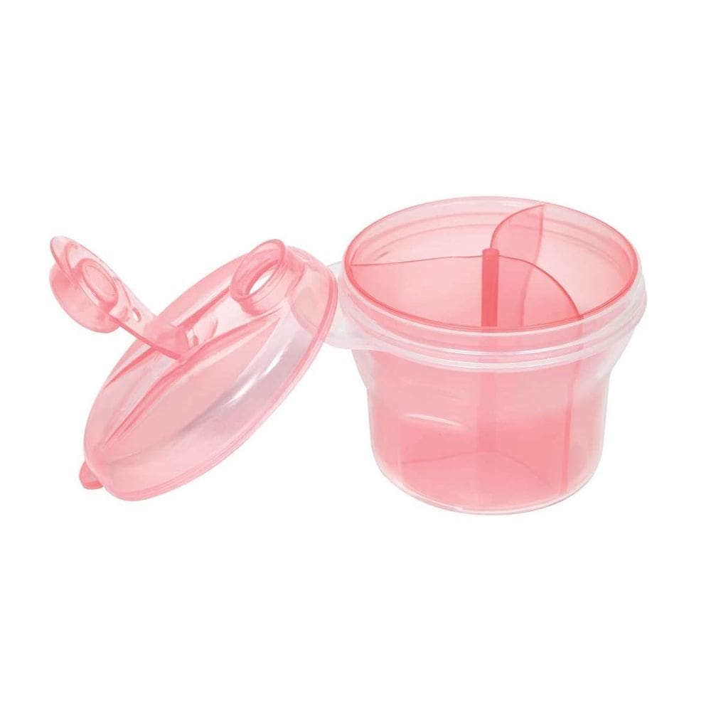 Pote Dosador Leite em Pó 300ml Prático com Divisória Interna Removível Atóxico Buba