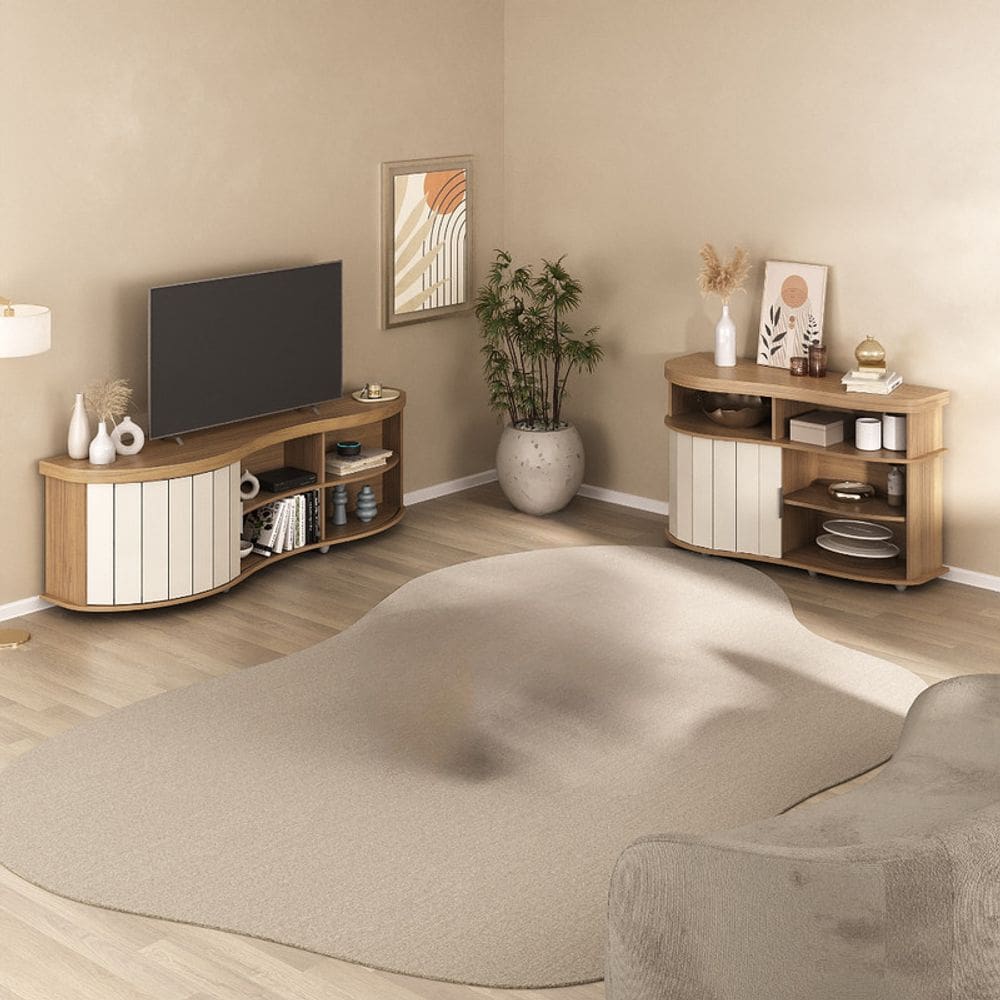 Conjunto Sala de Estar: Buffet Magnum + Rack Magnum