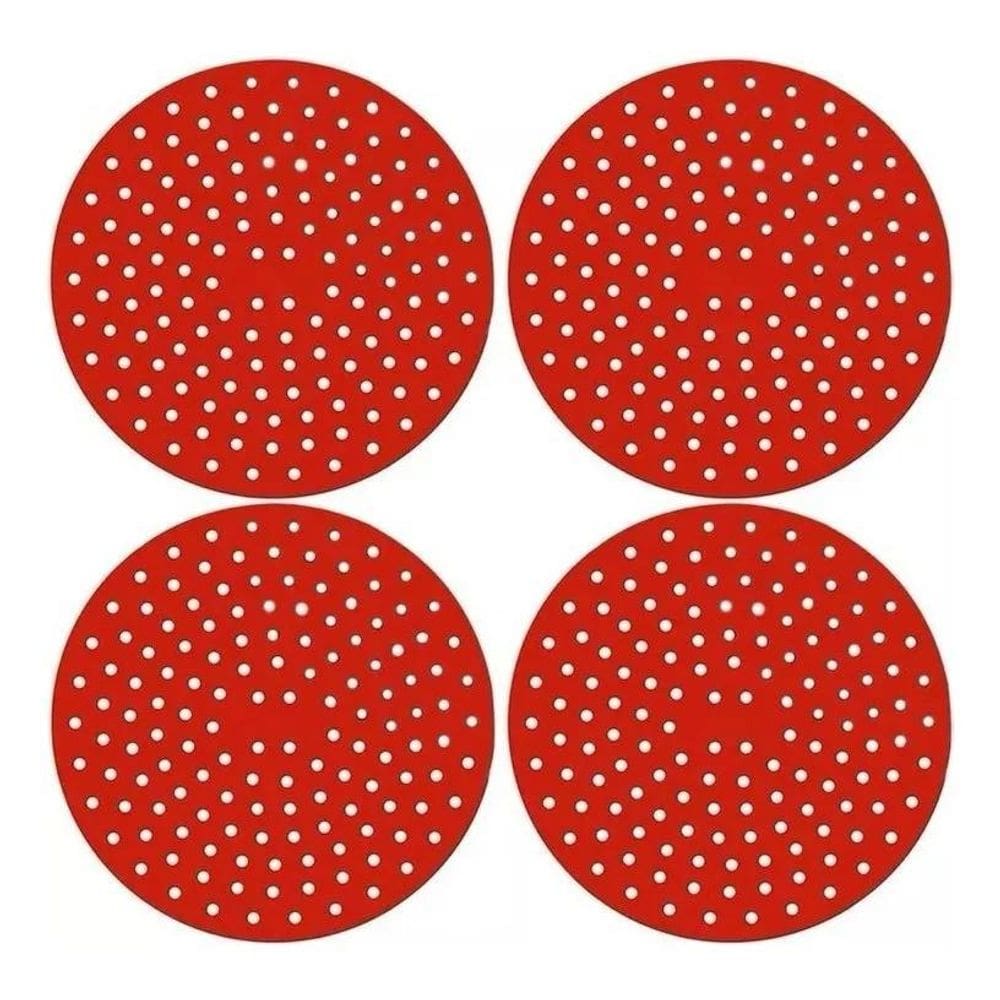 Kit Com 4 Protetor De Silicone Para Fogão De Indução