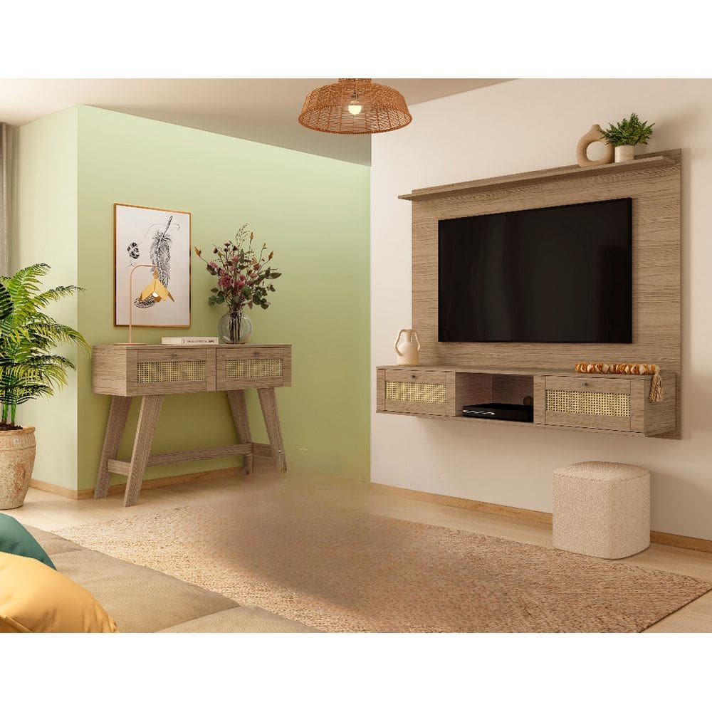 Conjunto Sala de Estar: Painel 4611 + Aparador 4637