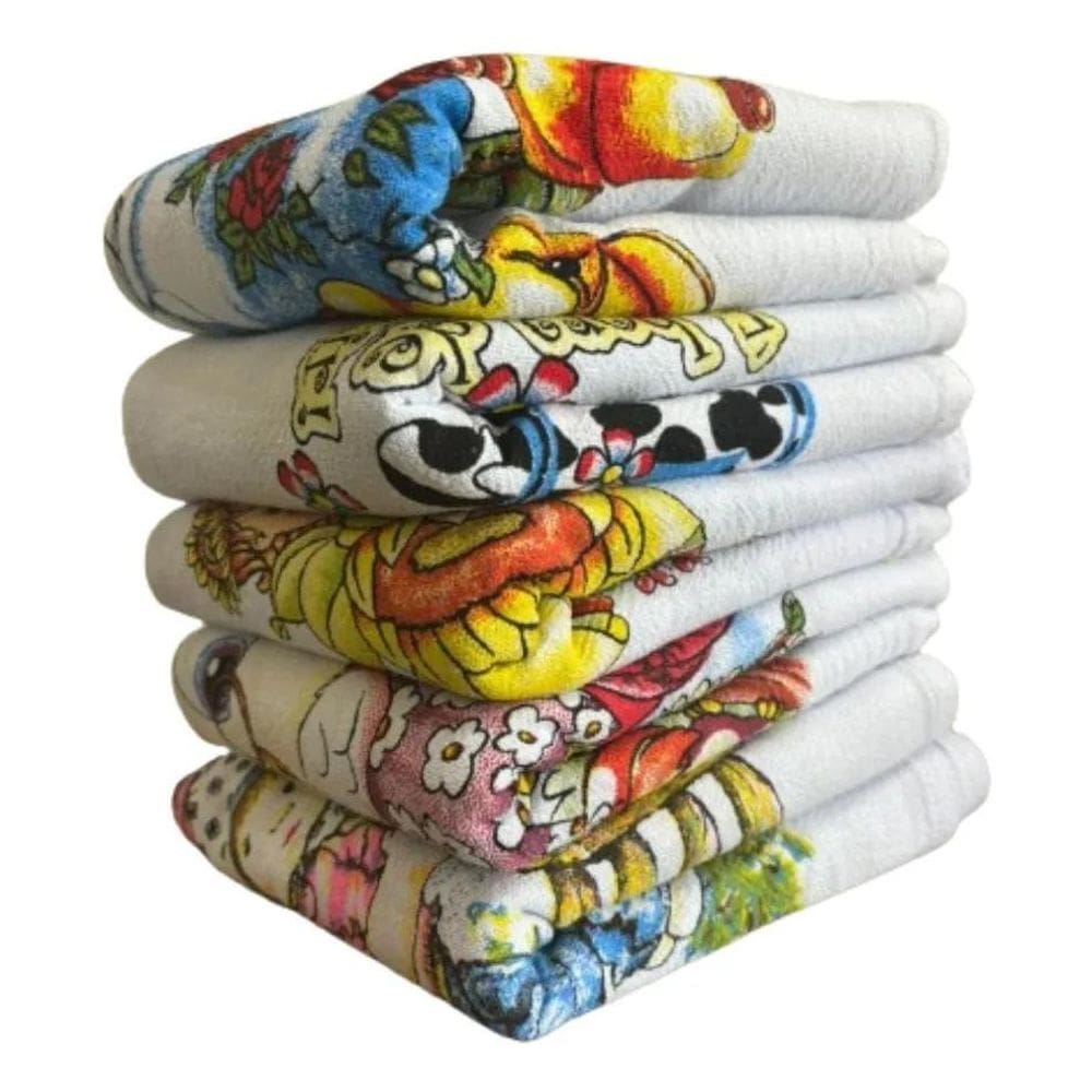 2X Pano De Prato Estampado Pé De Galinha Dani 30 Pe