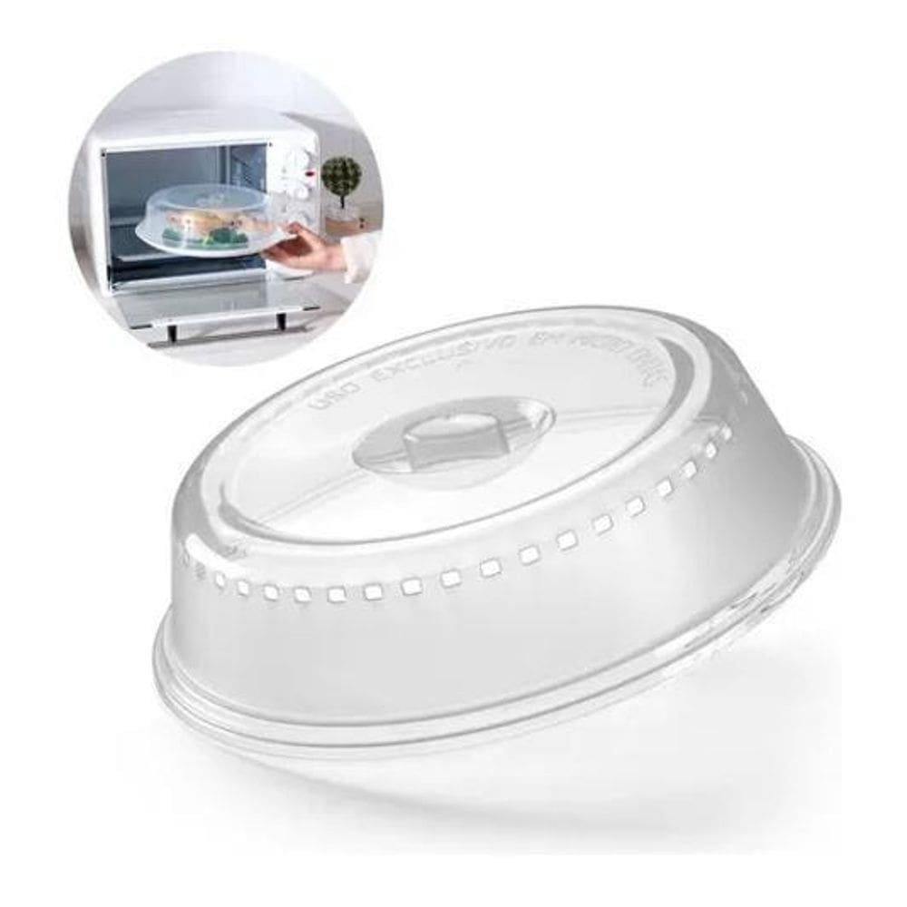Tampa Prato Para Microondas Protetora Alimentos Comida