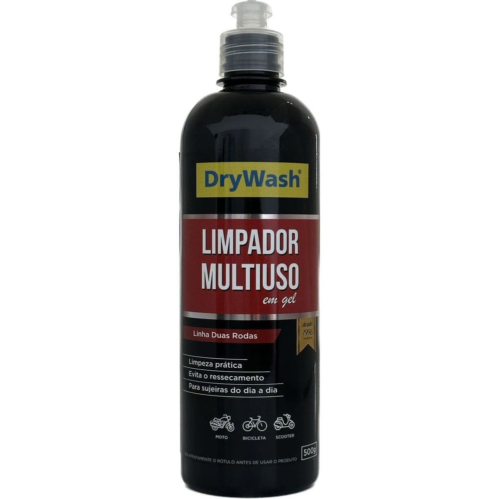 Limpador Multiuso Em Gel Drywash 500g - Linha Moto