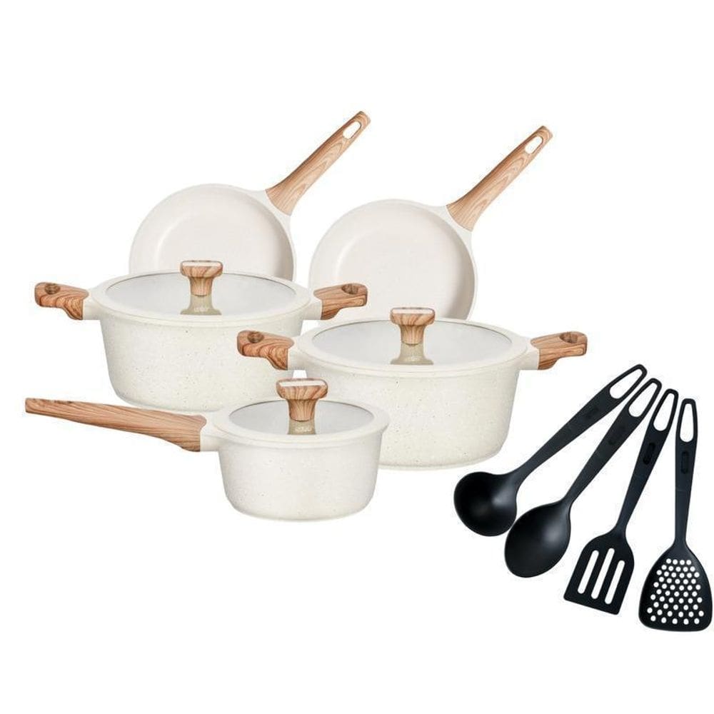 MP - Connunto De Panelas Ceramico Mta Titaniu