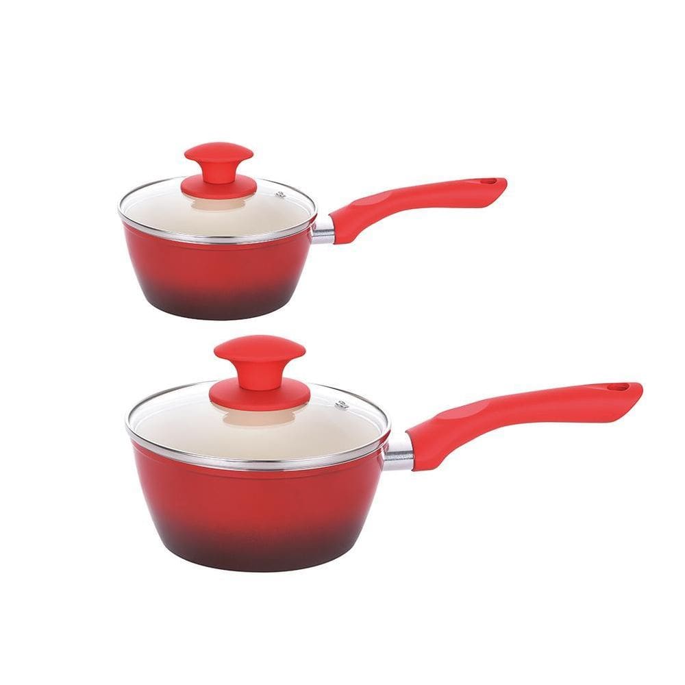 Kit 2 Panelas Indução Cerâmica Rubi 3,7Mm 16 E 20Cm