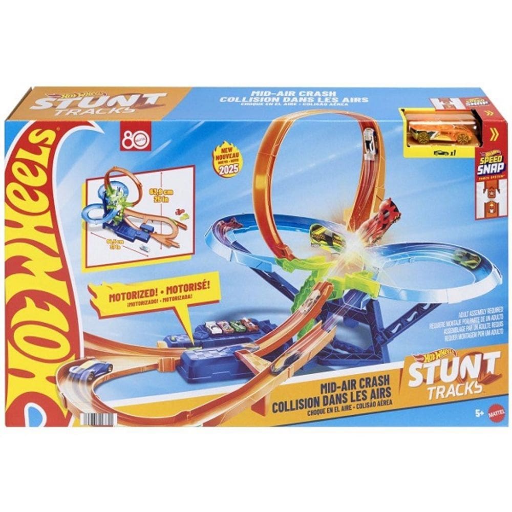 Hot Wheels Pista Action MID-AIR Multi Choque Mattel JFD12