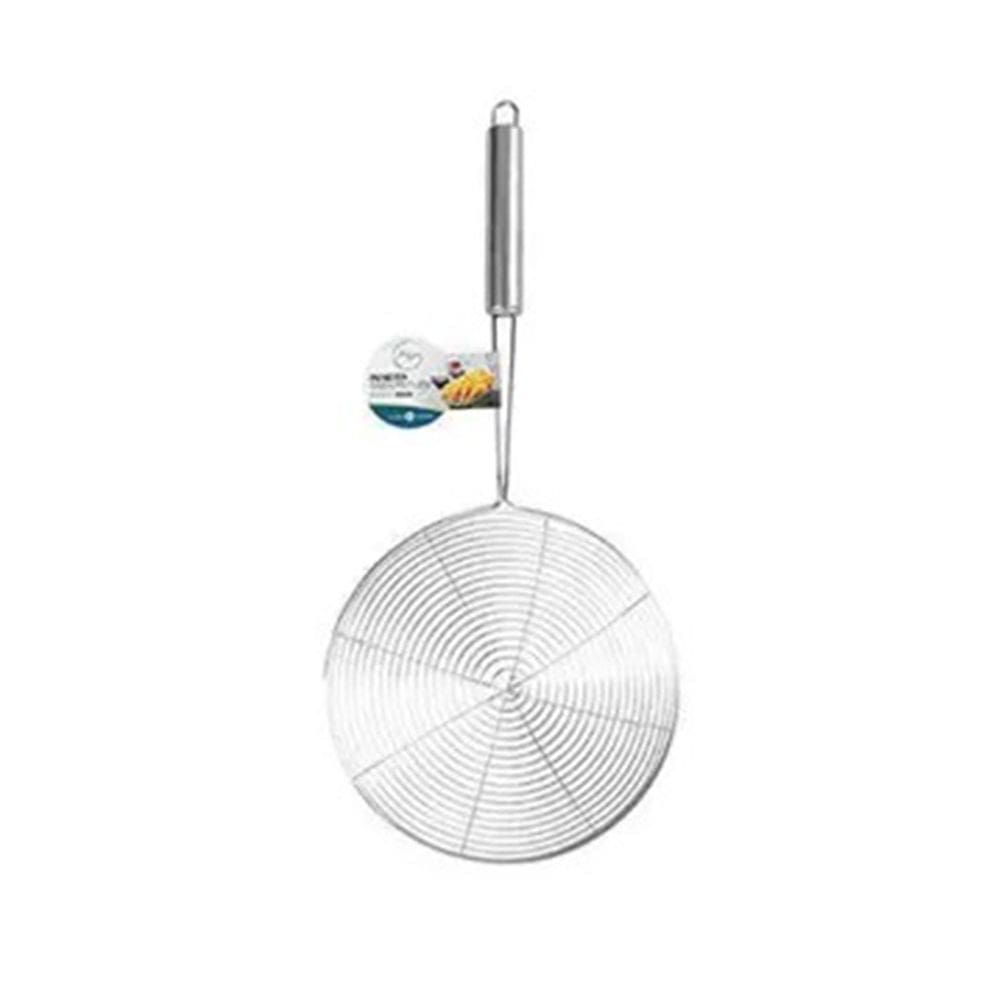 Peneira De Inox 17,5Cm Para Frituras Coxinhas