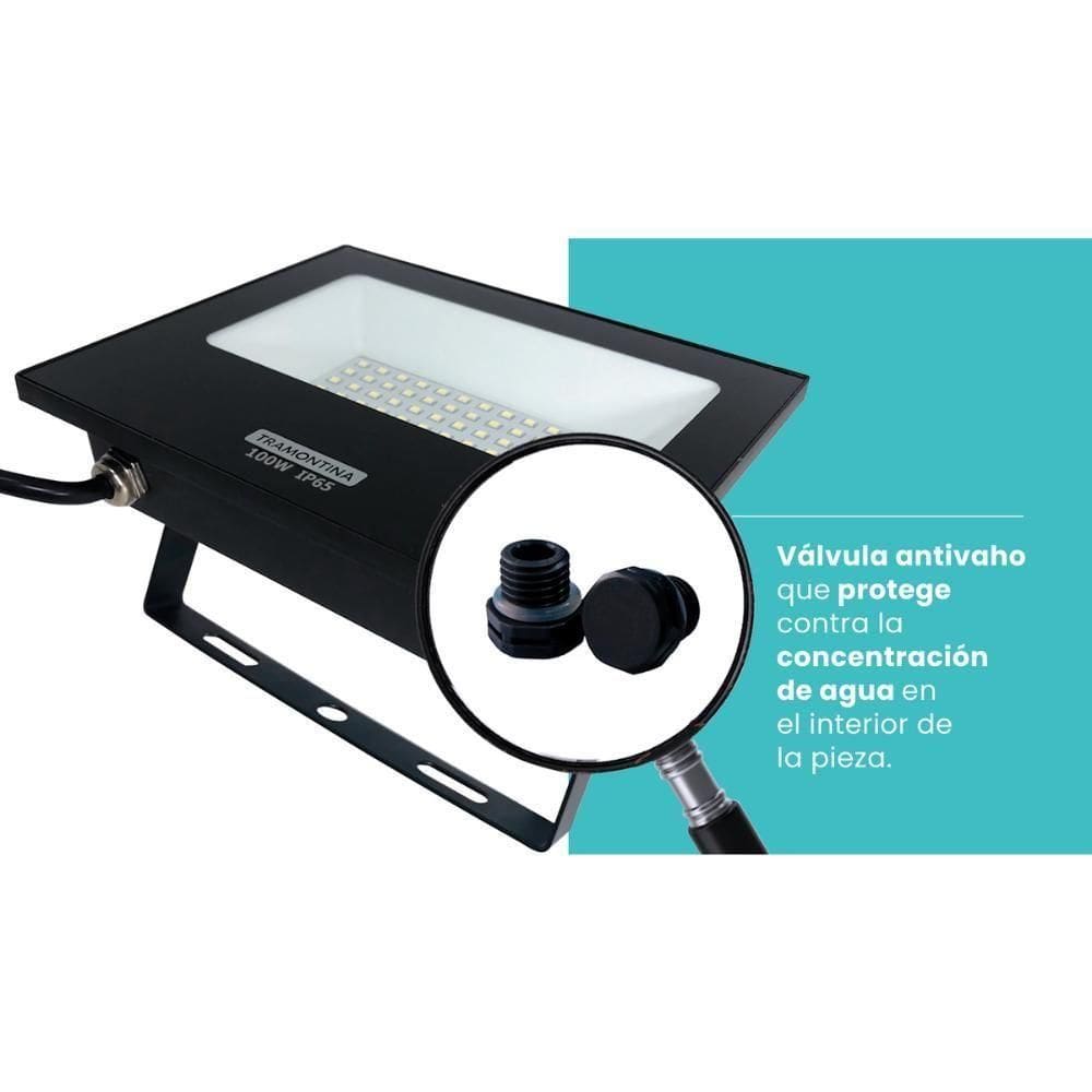 Refletor Led Tramontina 9000 Lm 100 W 6500 K Luz Branca