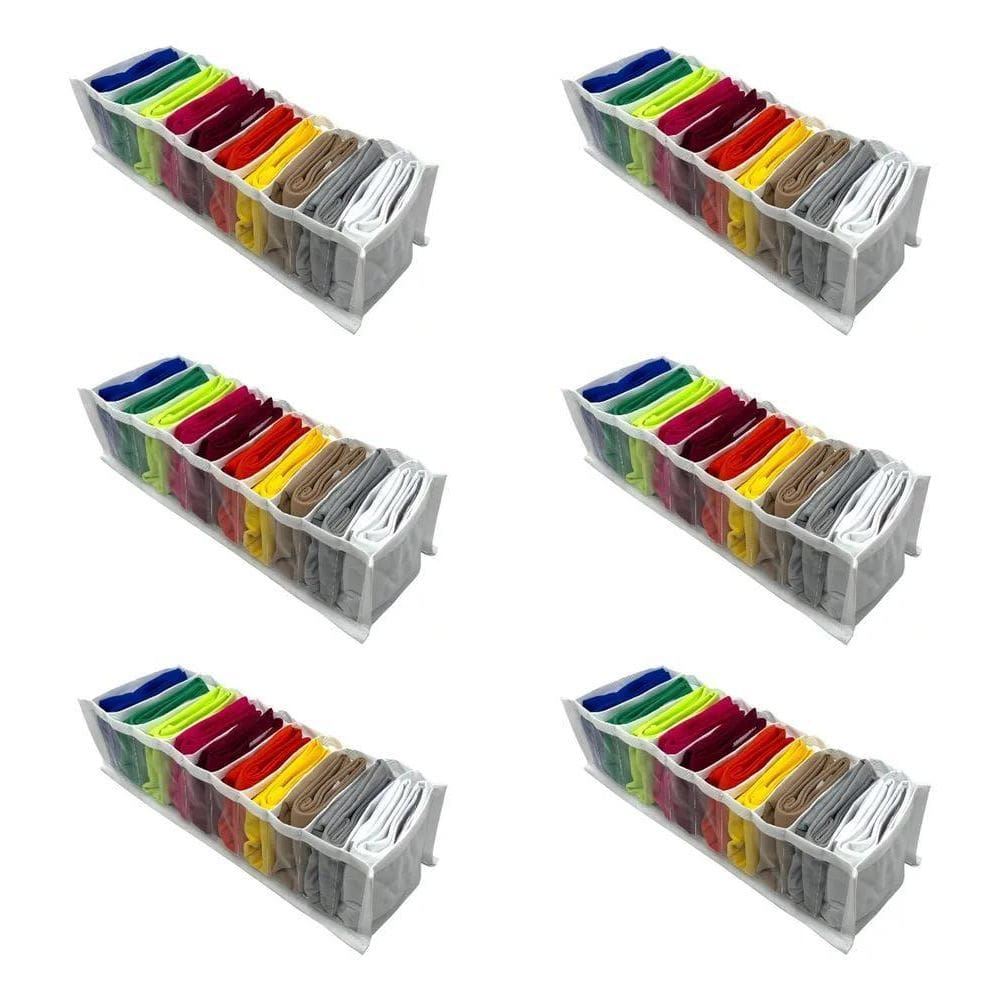 Organizadores Gaveta Colmeia Calcinha Cueca Roupa Bebe 6 Pçs