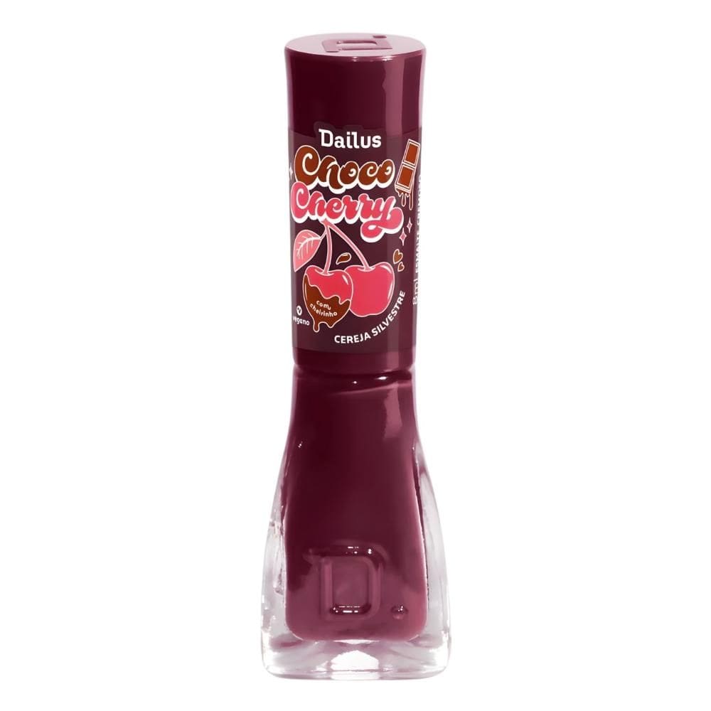 Esmalte Cremoso Dailus Choco Cherry Cereja Silvestre 8ml