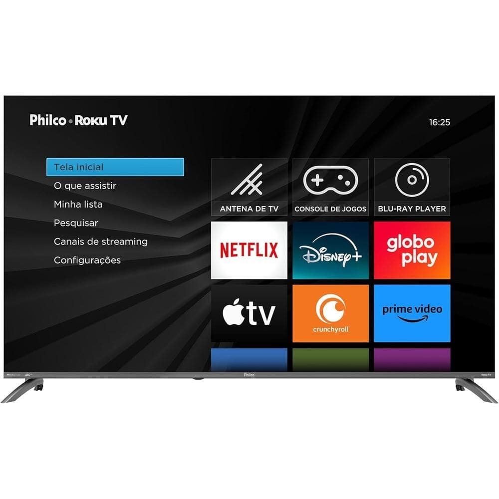 Smart TV Philco 55” 4K UHD LED Roku P55CRA