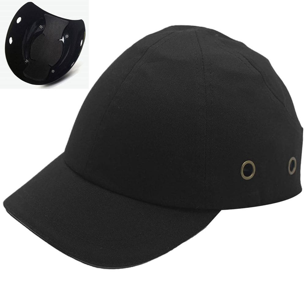 Bone com Capacete EPI Obra Segurança do Trabalho Casquete Conserto Reparo Construçao Oficina Resistente Proteçao