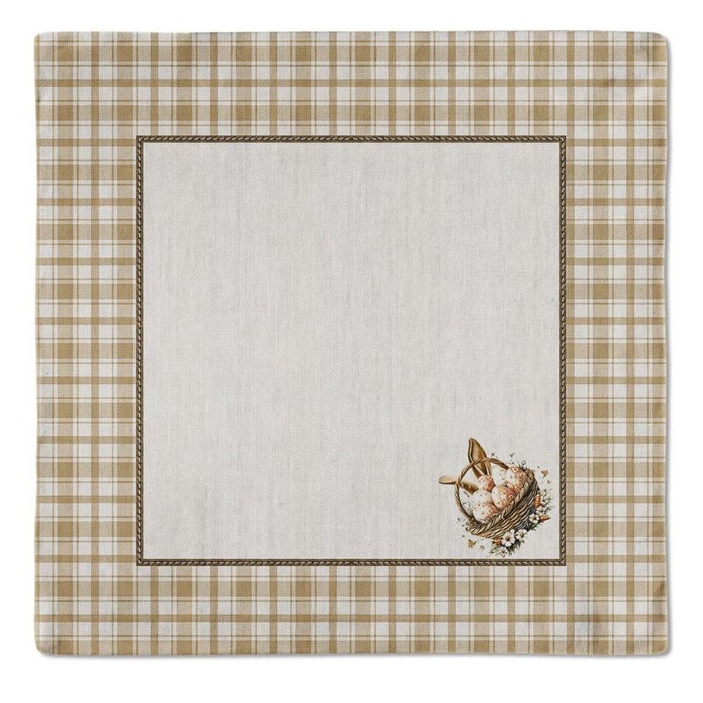 Guardanapo De Pascoa Em Linho 533094 40X40 2Unid Belchior