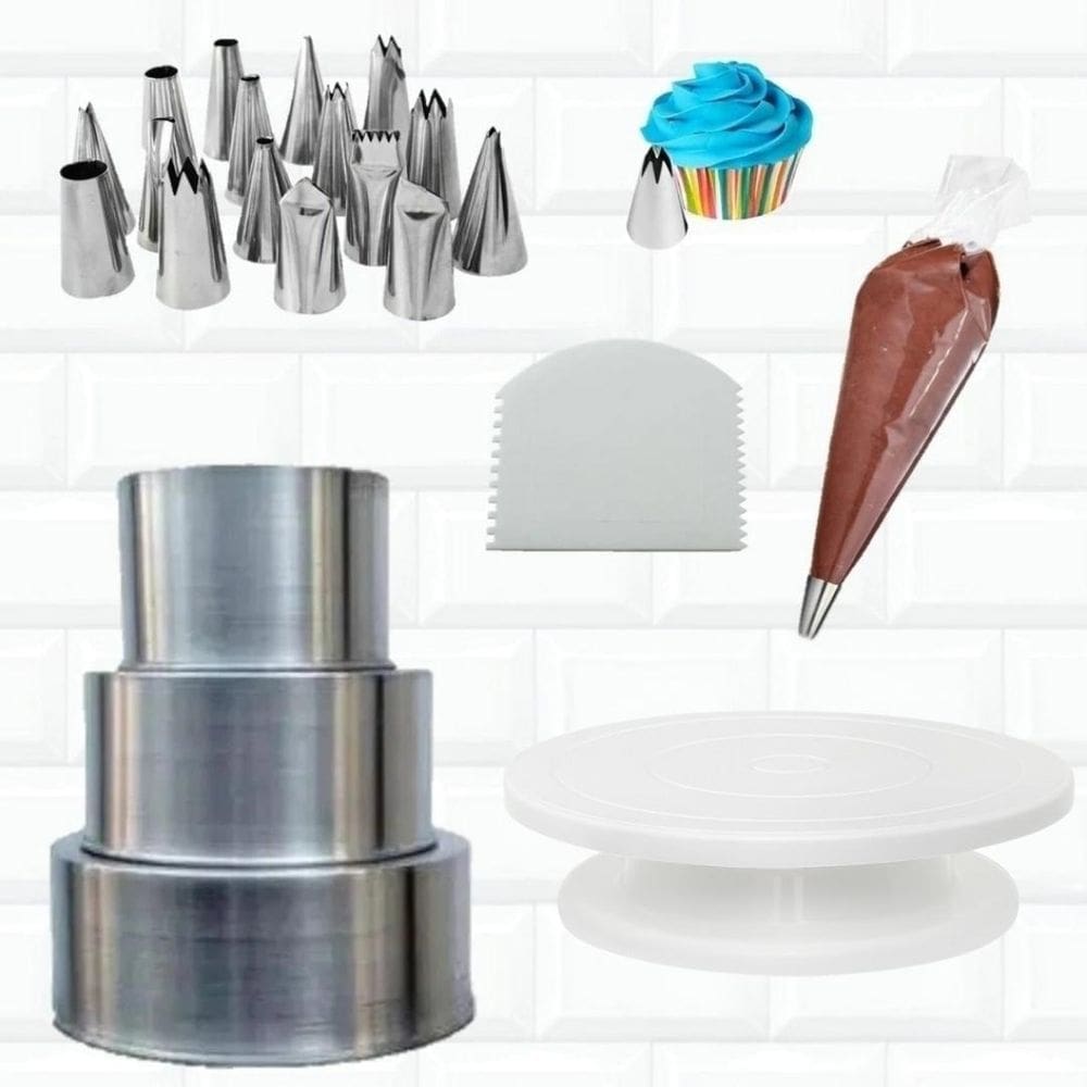 Kit Confeiteiro Completo Forma Bailarina Bico