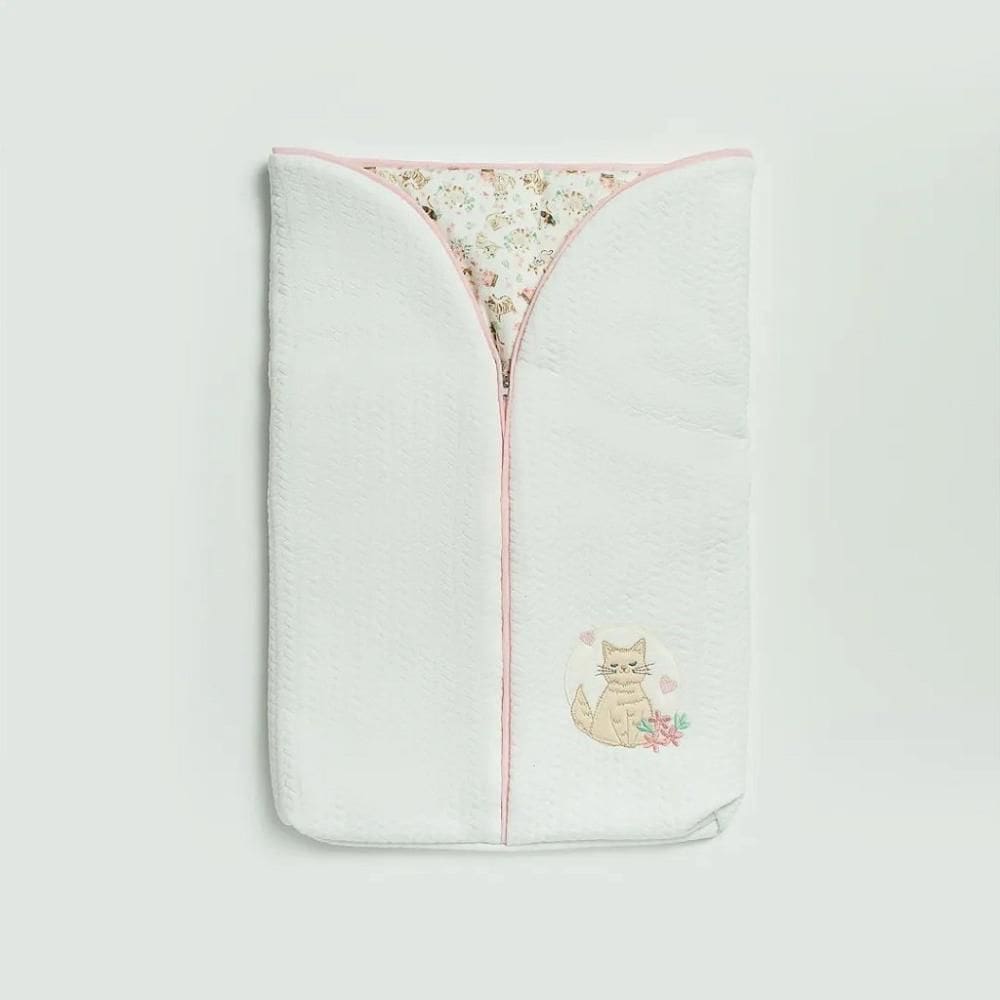 Porta Bebê Hug Gatinhos Rosa Iogurte