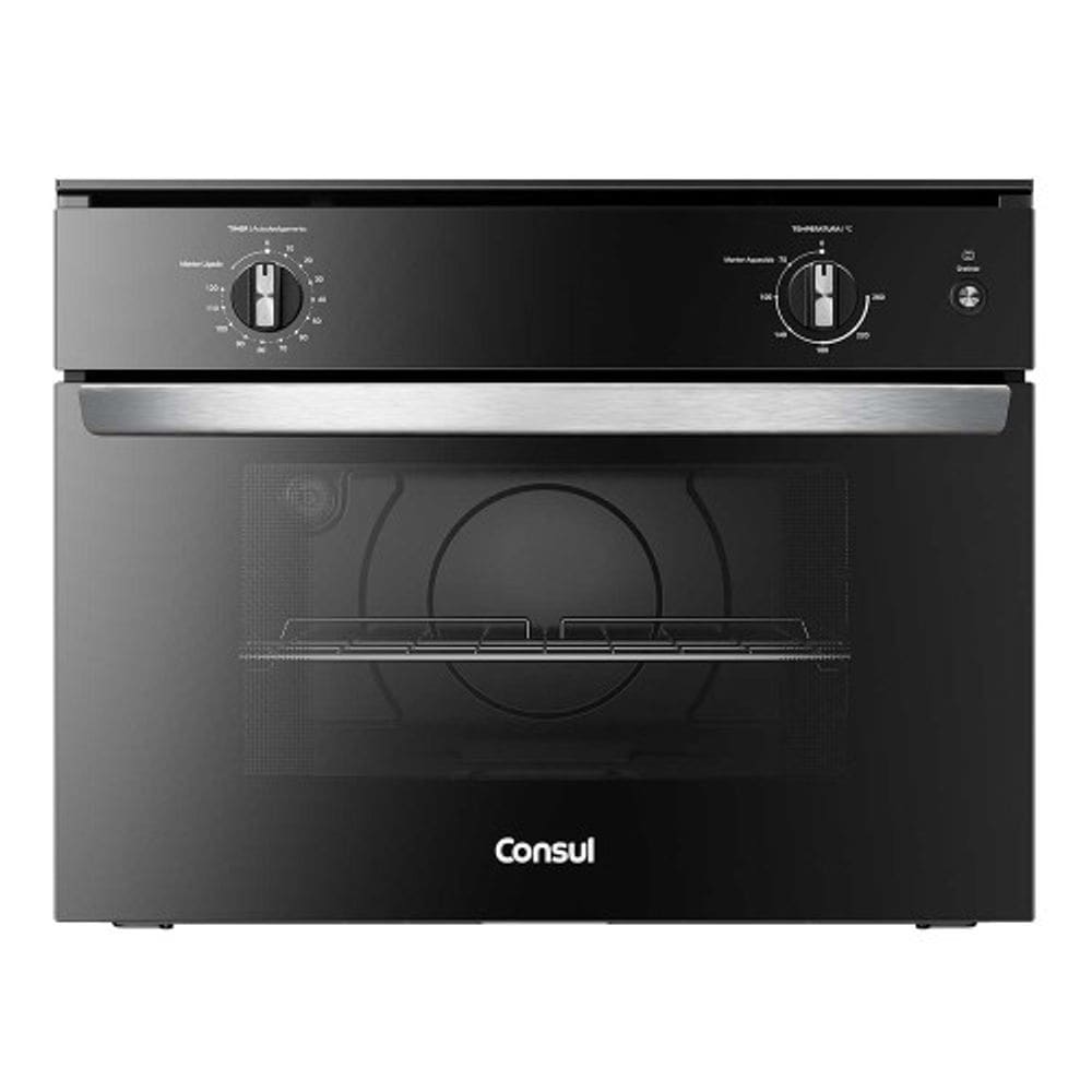 Forno de Embutir COB47BE Elétrico 47L com Timer Autodesligamento e Grill Consul