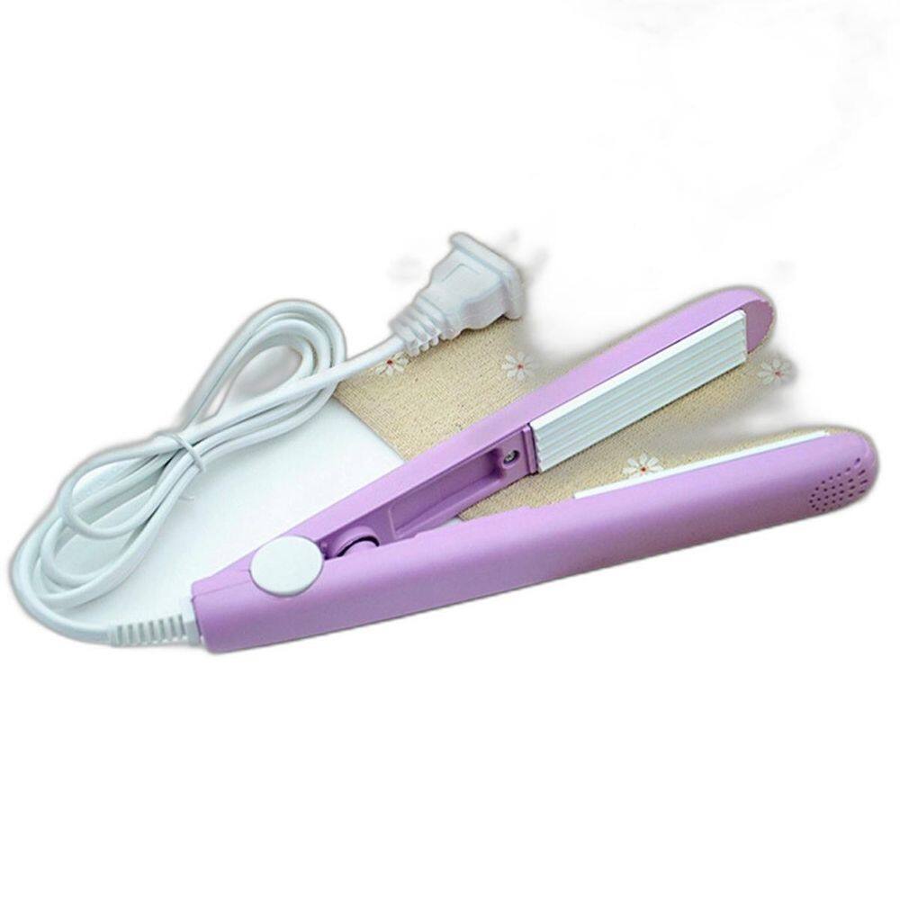 Mini Chapinha Prancha De Cabelo Franja Portátil