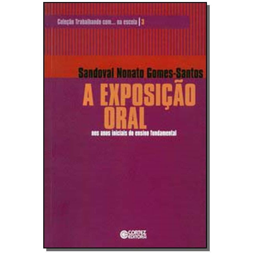 Exposição Oral - Nos Anos Iniciais do Ensino Fundamental