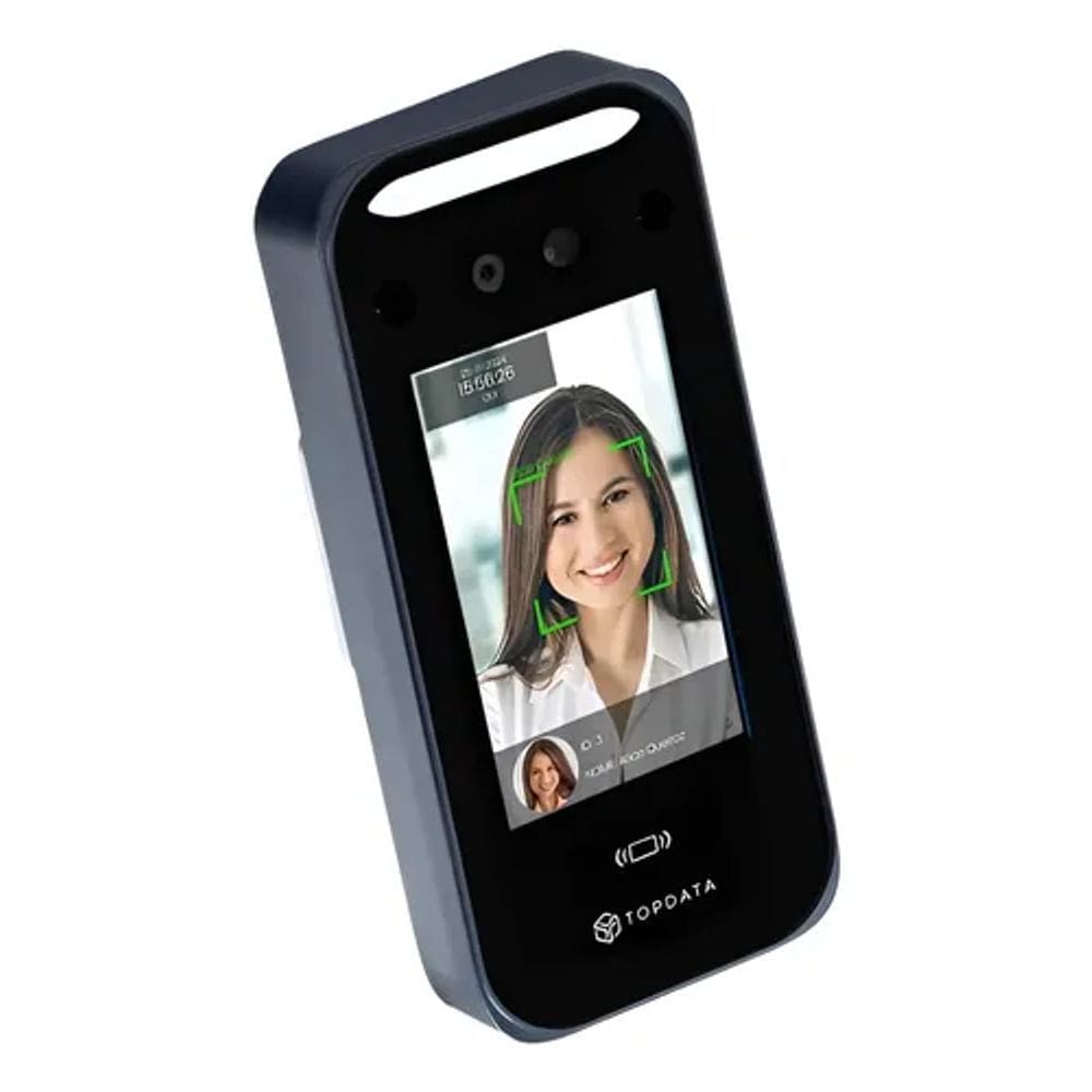 Leitor Facial Topdata F4 - 3 Mil Faces, 100 Mil Registros