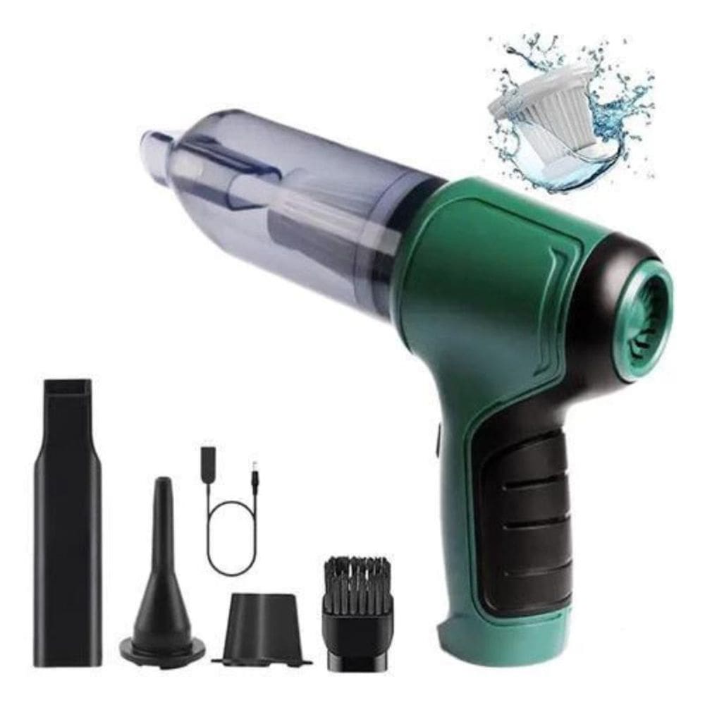 Mini Aspirador Soprador 3 Em1 Ar Portátil Usb Recarregável