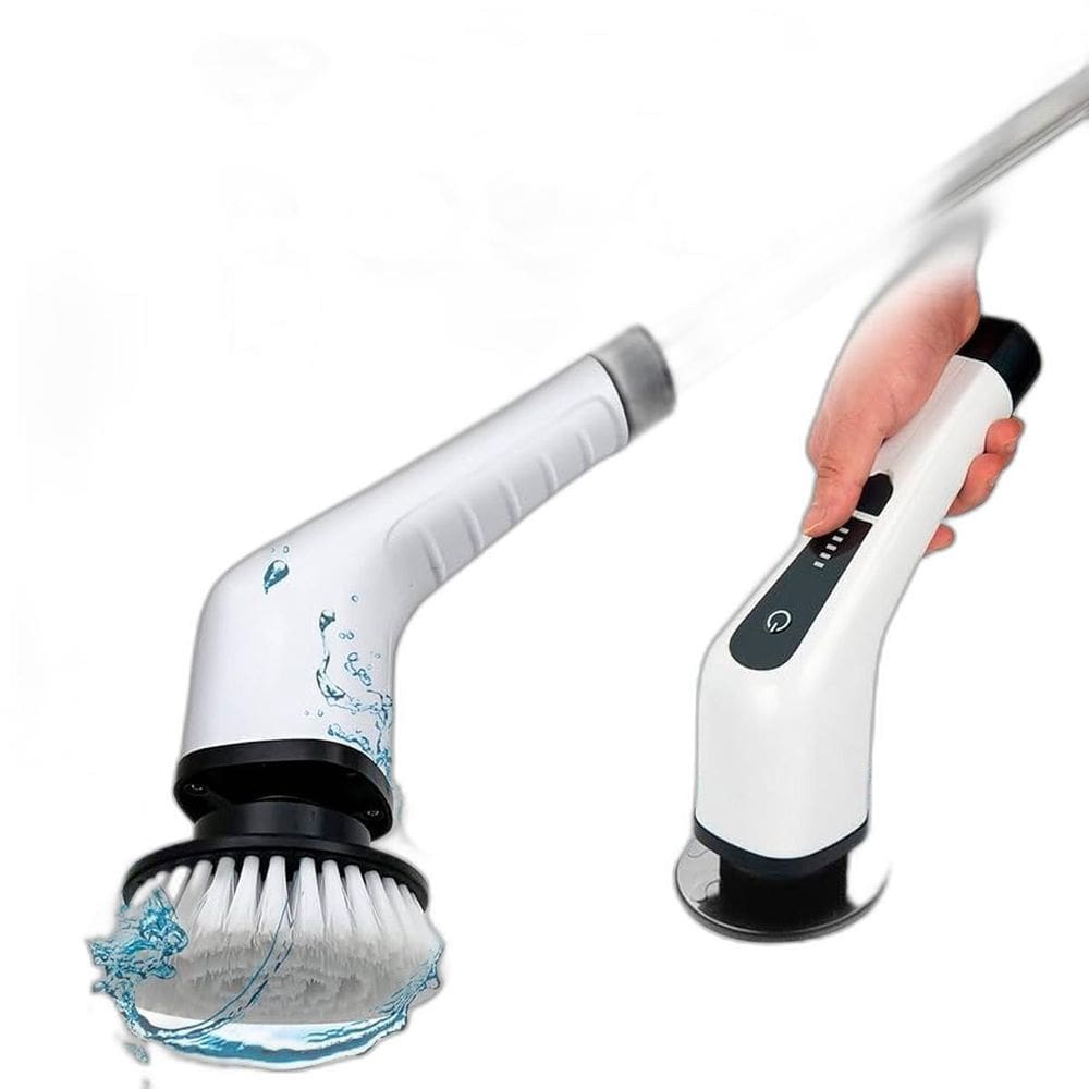 Esfregão Elétrico Giratório Recarregável 360 Perfeito