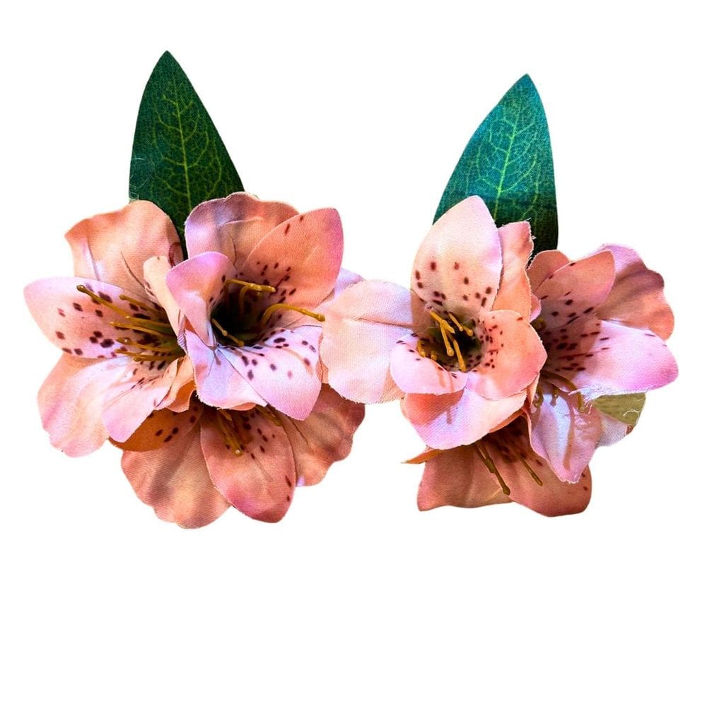 Porta Guardanapo Astromélia Rosa Chá Decoração Mesa 10Un