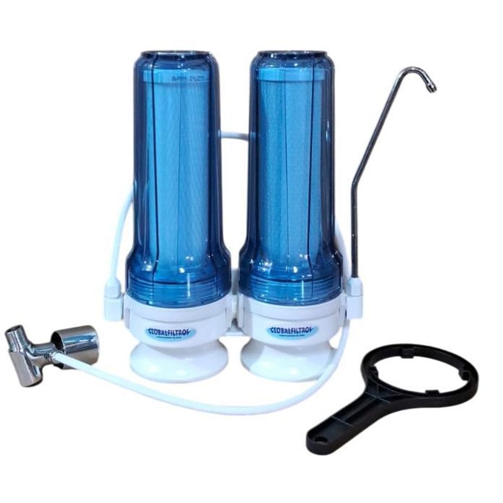 Filtro Purificador Agua Cristal Parede E Balcao Dual229Trpb