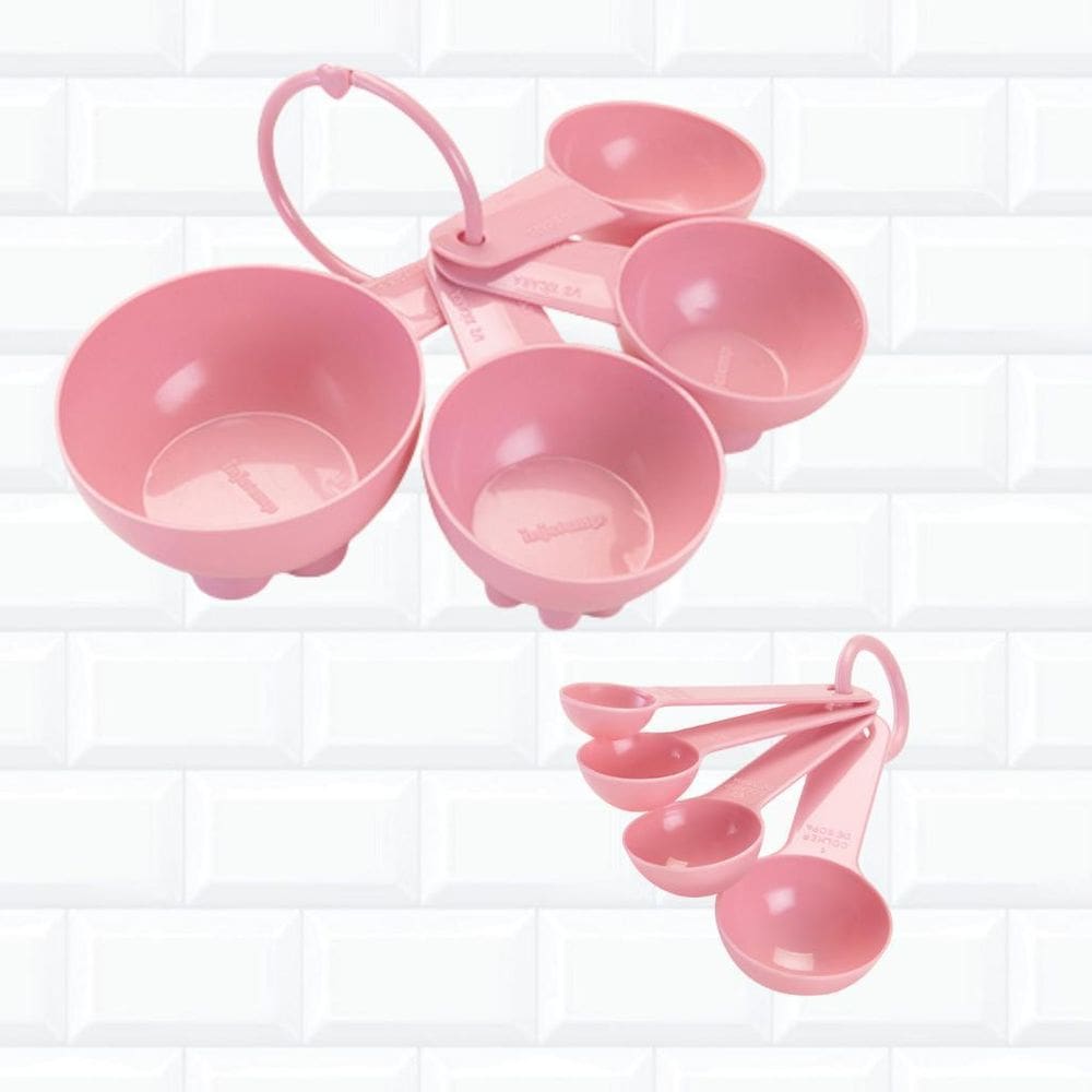 Kit Colher Xícara Medidoras Medidas Formcort 4 Peças Jogo