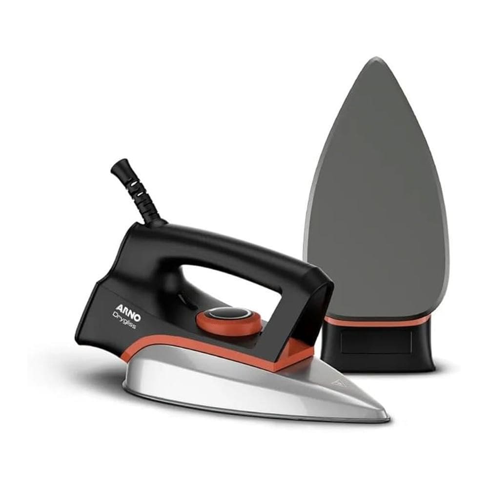Ferro A Seco Fs31 Arno Drygliss Base Antiaderente Preto 220V