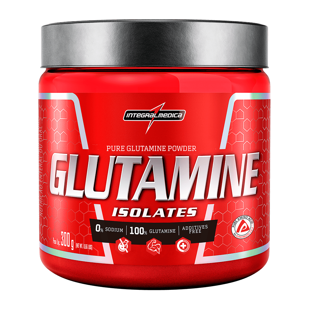 Glutamina Natural Integralmedica Glutamine 300g
