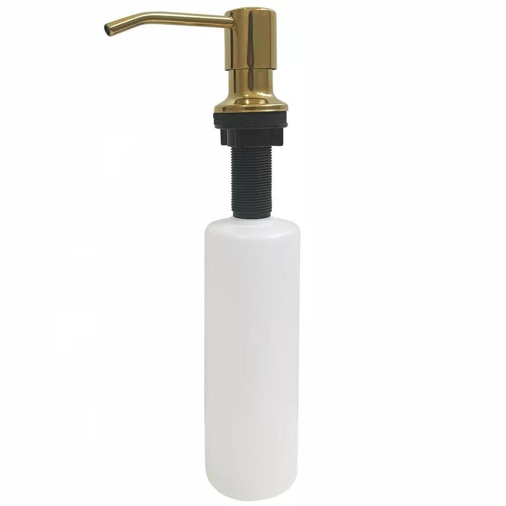 Dispenser Dosador De Detergente Ouro Fosco 350 Ml