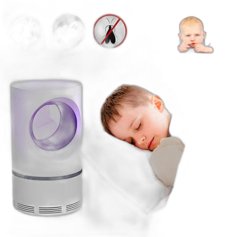 Lâmpada Luz Led Repelente Mata Mosquito Inseto