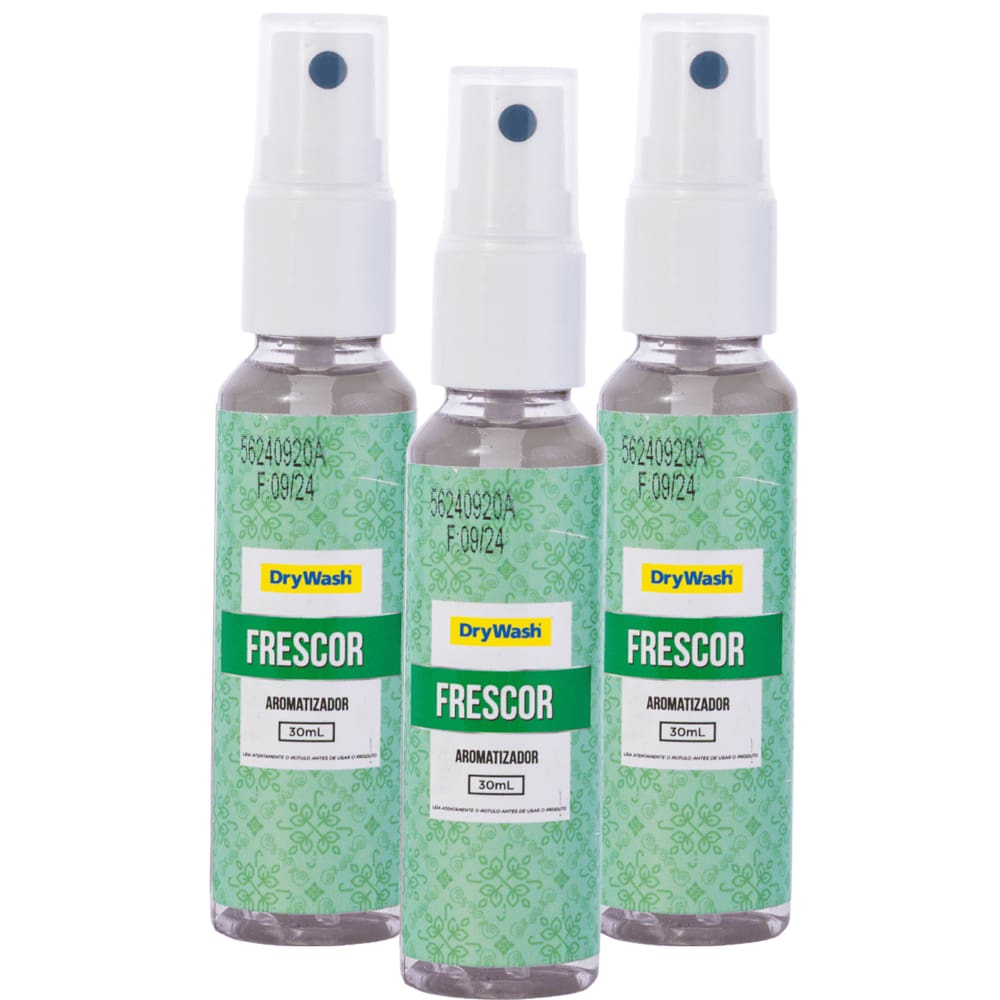 Kit Aromatizador DryWash Frescor 30mL