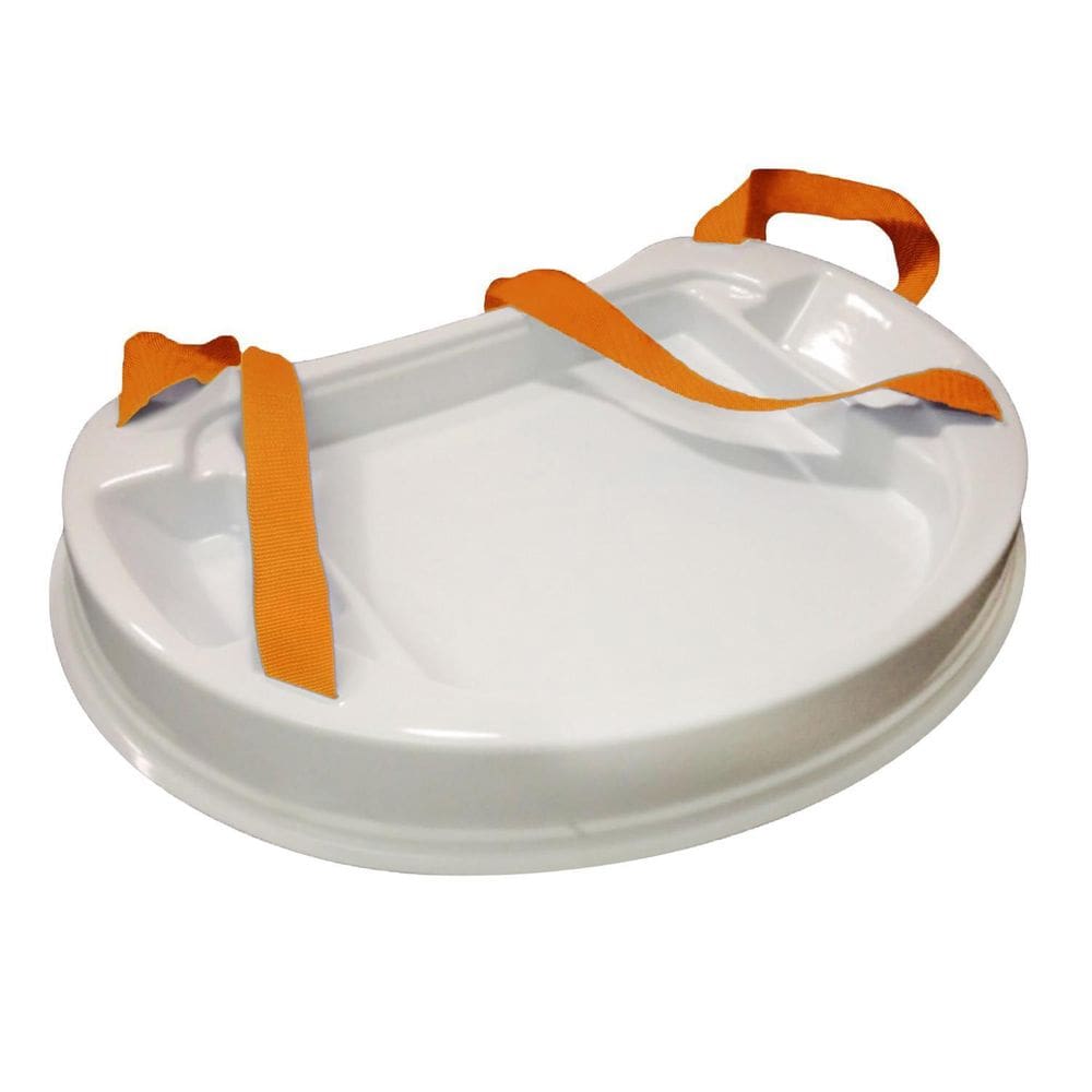 Bandeja Degustação Média Alça Na Cor Laranja