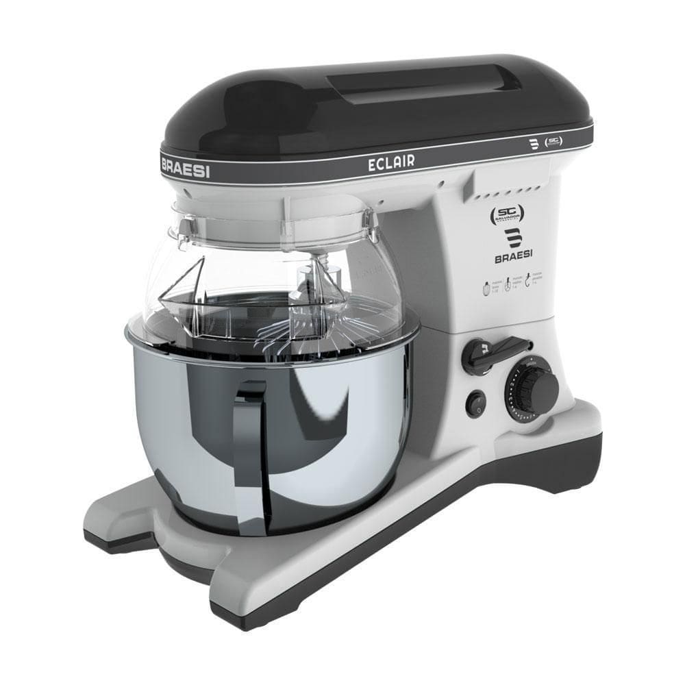 Batedeira Planetária Eclair 5L 1500W Bp-500 Preta - Braesi