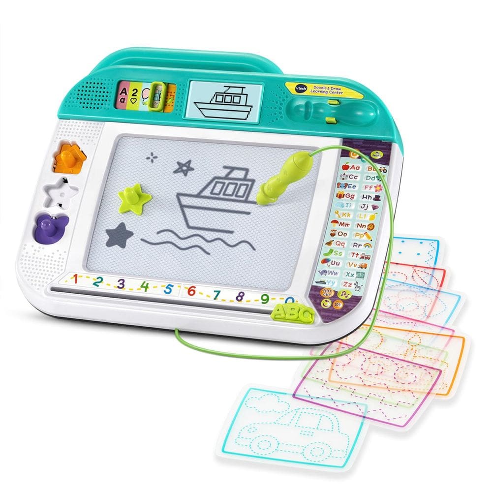 Centro de aprendizagem VTech Doodle and Draw com estênceis