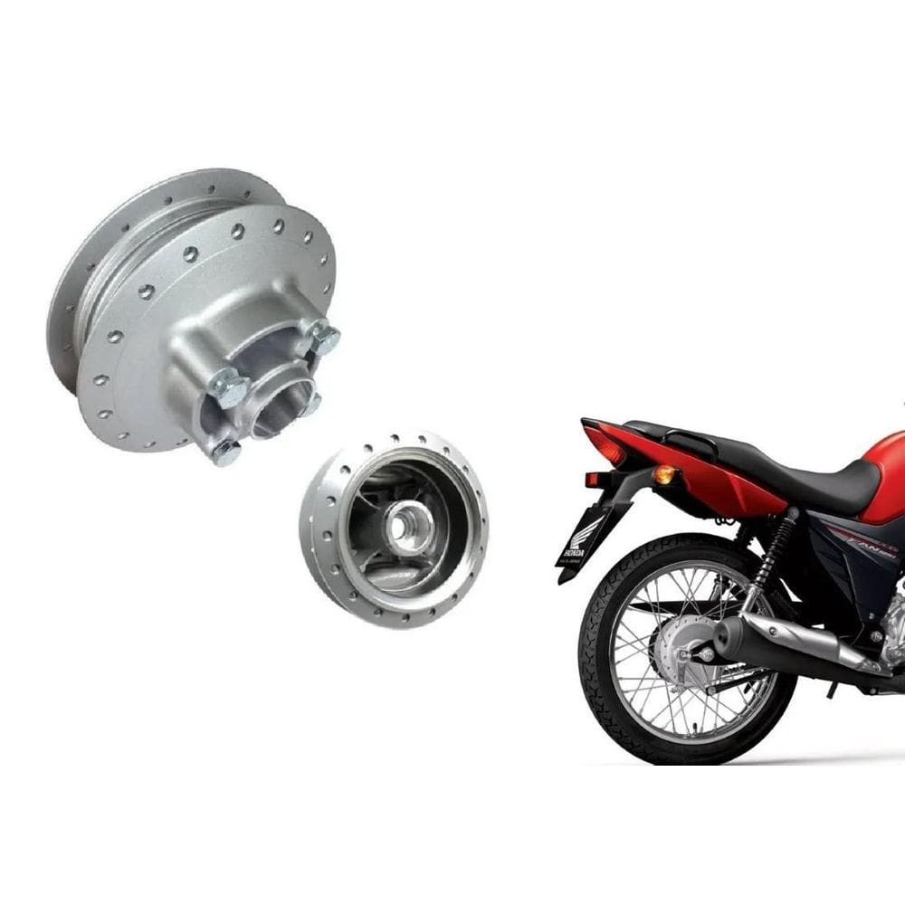 Cubo Roda Traseira Honda Cg Titan Cargo Fan 125 2009 A 2018
