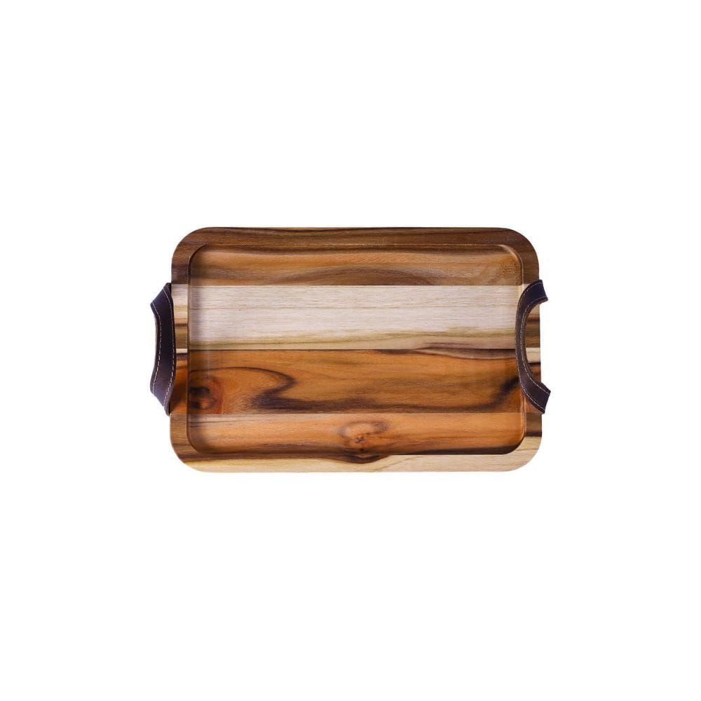 Bandeja Laguiole La Tour Com Alça De Couro