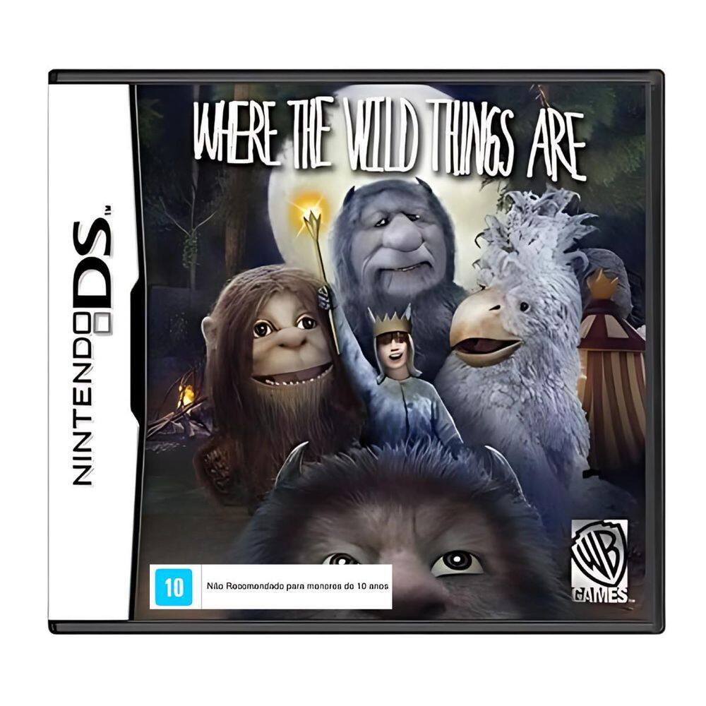 Jogo Onde Vivem Os Monstros Nintendo Ds