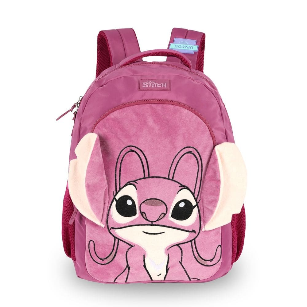 Mochila de Costas Stitch Disney Peluciada 3D Meninas
