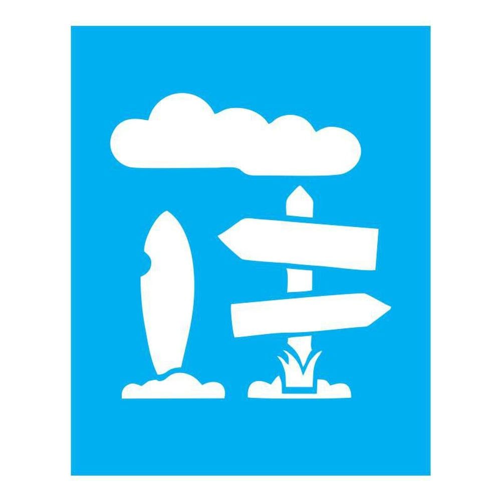 Stencil Tamako Surf - 20X25Cm - Ref B912